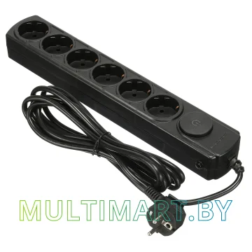 Сетевой фильтр IPPON BK-232-16 (черный)